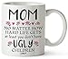 Mothers Day Gifts For Mom Gift Funny Birthday Coffee Cup Mugs From Daughter Son Mother's Day Mug Presents in Law Step Moms Best Funny Unique Sarcastic Present Ideas Stepmom Aunt Wife Friend Tea Cups