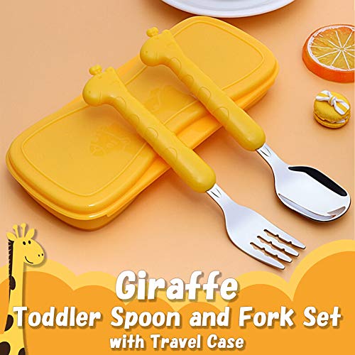 Toddler Utensils Kids Spoon and Fork Set 18/8 Stainless Steel