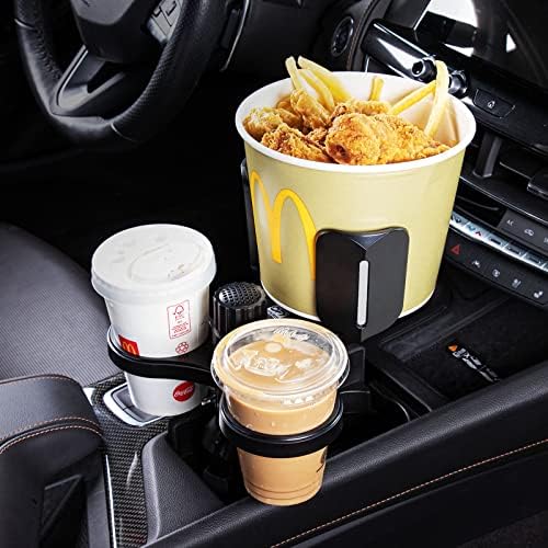 OFY 3 in 1 Car Cup Holder Expander with Adjustable Base, [Upgraded