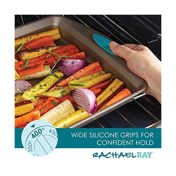 Rachael Ray Cucina Bakeware Set Includes Nonstick Cake Cookie Baking