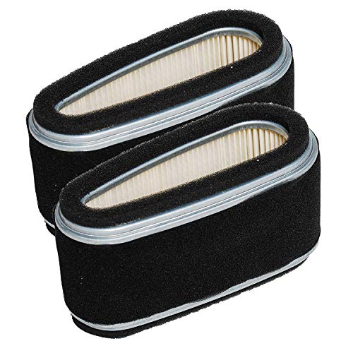 HIFROM 11013-2110 Air Filter with Pre Filter for Kawasaki FC400V FC420V 14 HP 4-Cycle Engine John Deere M97211 M74285 LX172 LX176 GT242 170 175 240 245 Lawn Mower Air Cleaner
