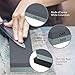 BearMoo Premium Whetstone 2-IN-1 Sharpening Stone 240/800 Grit Waterstone Kit - Knife Sharpener Stone Safe Honing Holder Silicone Base Included, Polishing Tool for Pocket Knives,Blades