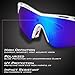 KastKing Coso Sport Sunglasses, 4 Interchangeable Colors with Polarized Lenses, Ultimate Safety Impact Resistant, UV Eye Protection, Unbreakable TR90 Frame