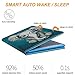 Dteck iPad 9.7 2018 2017 / iPad Air 2 / iPad Air Case, Multi-Angle Viewing Folio Stand Smart Shell Protective Cover with Auto Sleep/Wake for Apple iPad 6th/5th Gen,iPad Air 1 2,Doctor Elephant