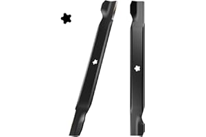 Chway 42 inch Deck Lawn Mower Blades,138971 Mulching Blades with 5 Point Star, Compatible with LT1000 LT2000 T110 YT3000, Rep