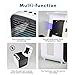 Onewell 2019 Portable Air Conditioner Fan,4 in1 Personal Mini Arctic Evaporative Air Cooler Desktop Cooling Fan with 7 Colors LED Backlight,Humidifier Zen Air Circulator Cooler for Home/Office/Bedroom