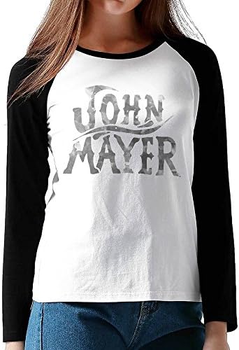 John Mayer Gravity Lady's S Long Sleeve Raglan 100% Cotton Tee Shirt
