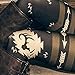Perman Womens' Printed Stretchy Pants Skinny Leggings Pants (S, Black)