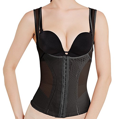 O'vinna™ Women's Shapewear Corset Waist Shaper Trainer Cincher Vest(Black)