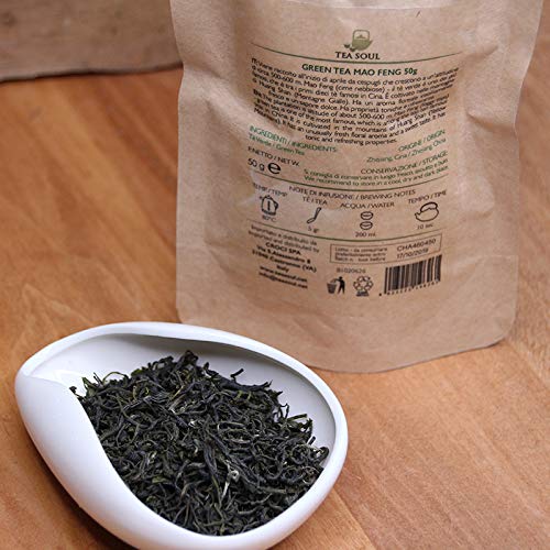 Tea Soul Mao Feng Grüntee, 2er Pack (2 x 50 g) – Bild 4