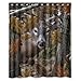 Generic Personalized Realtree Wild Deer Forest Pattern Waterproof Fabric Pictures Sold By Too Amazing Shower Curtain Bath Decor Curtain 60 