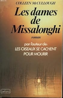 Livres Couvertures de Les Dames de Missalonghi