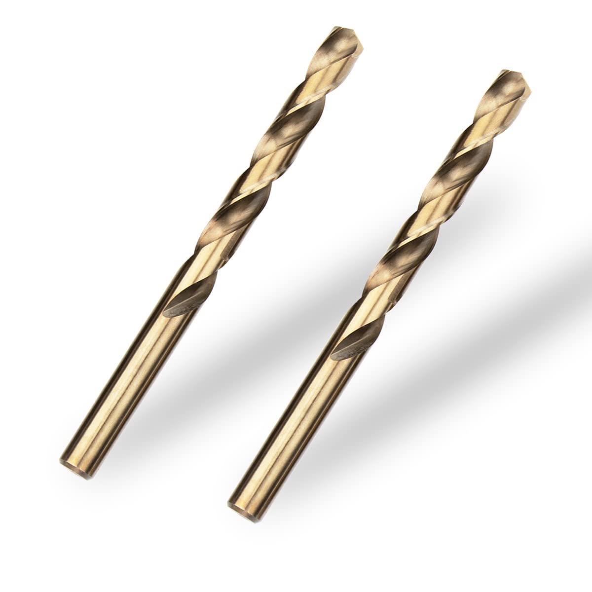 Meccion HSS Cobalt Jobber Drill Bit 2pcs 10mm Twist Drill Bit for Drilling Stainless Steel and Metal — image 1