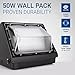 Hyperikon LED Wall Pack, 70W (HPS HID Replacement), Commercial and Industrial Outdoor Lighting, 5000K, IP65 Waterproof, UL, DLC