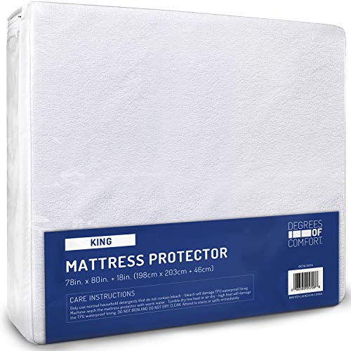 Degrees of Comfort Best Organic Mattress Protector King Size 100