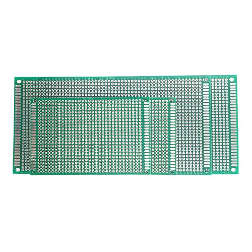 Maosifang 7x9CM 9X15CM Double Side Universal PCB Printed Circuit Board Prototype Kit for DIY Soldering Experiment and Electronic Designing - Thumbnail 3