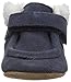 Robeez Baby-Boy's Sawyer Snuggle Bootie Boot, Navy, 6-12 Months M US Infant