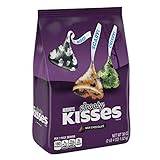 Hershey's Kisses Halloween Spooky Milk Chocolates, Perfect for Halloween Decorations, 36 Ounce Bulk Candy