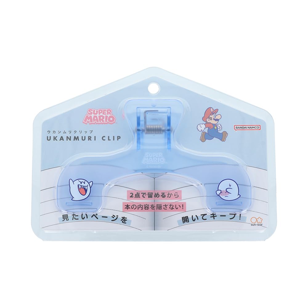 サンスター文具(Sun-Star Stationery) スーパーマリオ ブッククリップ ウカンムリクリップ テレサ S3625656商品画像