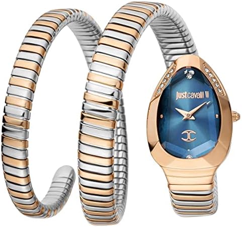 Just Cavalli Women's Serpente Metallica Quartz Watch With Analog