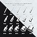 15 Pcs Diamond Drill Bits - Mopha Tile Hole Saw Set for Ceramic, Porcelain, Tile, Glass Drill Bit 4-50mm