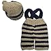 Jastore Newborn Infant Baby Boy Photography Prop Costume Cute Cap Pants (Style 6)