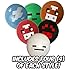 Pixel Style Mine Crafter Themed Party Balloon Pack (24 count) - Large 12