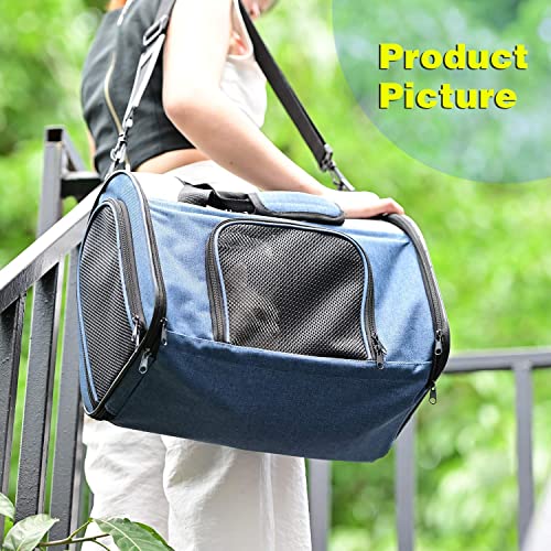 ZAKAPAWS Soft Sided Cat Carrier Bag Dog Carriers, Airline Approved Portable Pet Travel Carrier