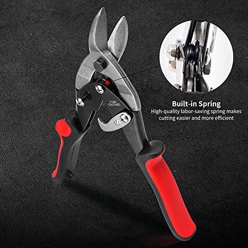 Right Tin Snips For Cutting Metal Sheet,Metal Cutter With Ergonomic