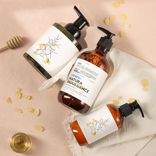 ROMIIE ZOI NATURA INDULGENCE FOAMING HAND SOAP – LUXURY HAND WASH SOAP FOR BATHROOM & KITCHEN – SOOTHING EUPHORIA OF HONEY & ALMOND – 500 ML / 16.8 FL OZ(PACK OF 2)