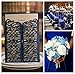Wishmade 50pcs Cheap Laser Cut Wedding Invitation Card Stock With Royal European Style Open Door Design Hollow for Menu Marriage Birthday Party Supplies (set of 50pcs)