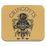 Harry Potter Gringotts Logo Low Profile Thin Mouse