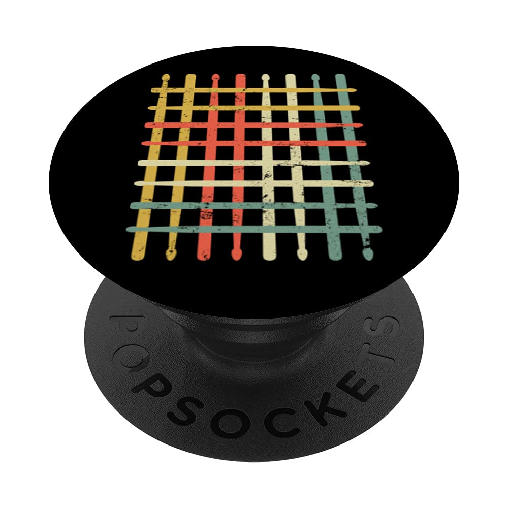 Percussion Musical Instrument Drummer Drumsticks Drums PopSockets Swappable PopGrip