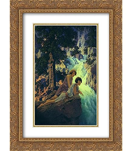 Amazon.com: Ecstasy 20x24 Framed Art Print by Parrish, Maxfield
