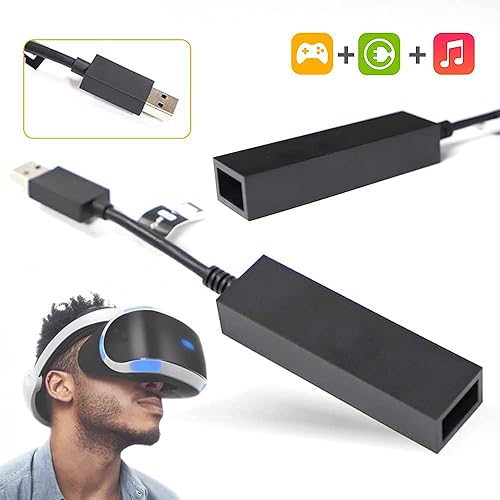 PS5 VR Adapter Cable, Mini Camera Adapter Male-to-female