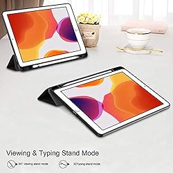 Soke New iPad 10.2 Case with Pencil Holder for iPad