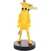 Exquisite Gaming Fortnite Peely Cable Guy Controller Holder Figure, 8.5 in Yellow Banana Phone Stand