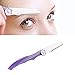Eyebrow Razor Kit 3 PCS Pinkiou Eyebrow Folding Shavers Facial Razor with Clear Box for Travel Hair Removal Fashion Women Ladies Shaper Must Have Makeup Tools