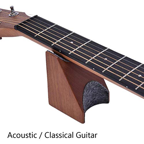 Bestmemories Guitar Neck Rest Support Pillow Electric & Acoustic Guitar & Bass Luthier Setup Tool for Guitar, Bass, Banjo, Ukulele and More