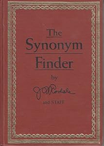 The Synonym Finder Book
