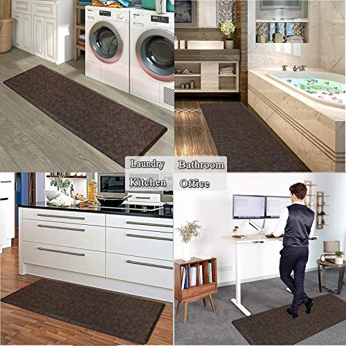 HEBE Oversized Anti Fatigue Comfort Mats for Kitchen Floor Standing