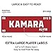 Joyousa Fantasy Football Draft Board 2019 Kit with Player Labels - Full Color Extra Large - 14 Teams and 480 Name Stickers