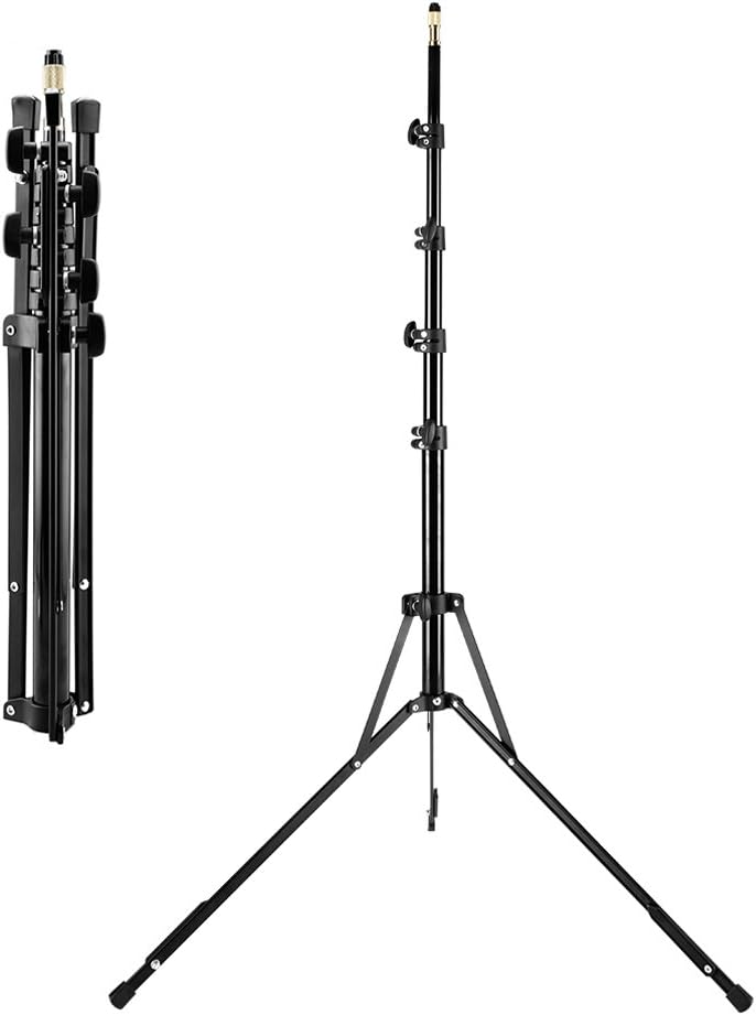 OPENCLOUD 5-Section 210cm 83'' Reverse Legs Light Stand Reverse fold Studio Photo Stand Photo Studio Accessories