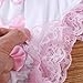 Alvivi Men's Satin Lace Ruffle Underwear Bikini Briefs French Maid Sissy Panties with Bowknot White Large (Waist 31.5