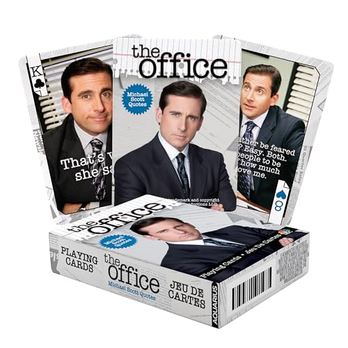 Aquarius The Office Michael Quotes Playing Cards