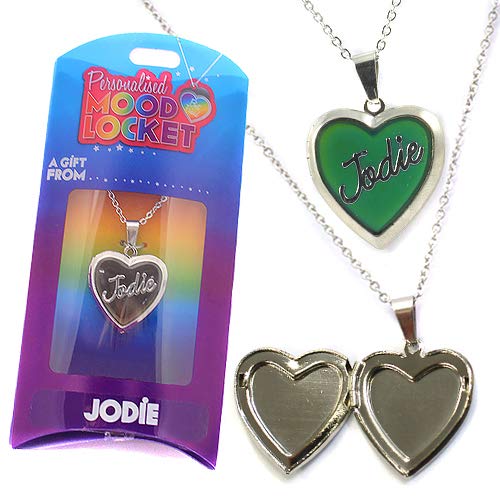 Stands Out Personalised Mood Locket Necklace - Jodie