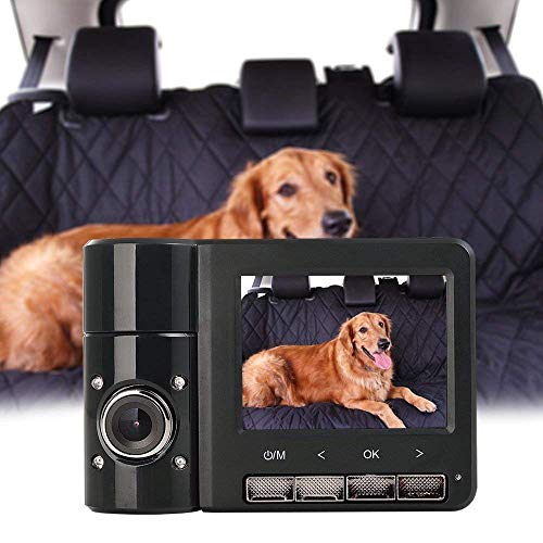 B60 Powpro Pcam PP-B60 FHD 1080P GPS Dual Car Dash Cam 2.31 inch 170° Wide Angle Dashboard Camera Recorder with G-Sensor, HH-B60, Black