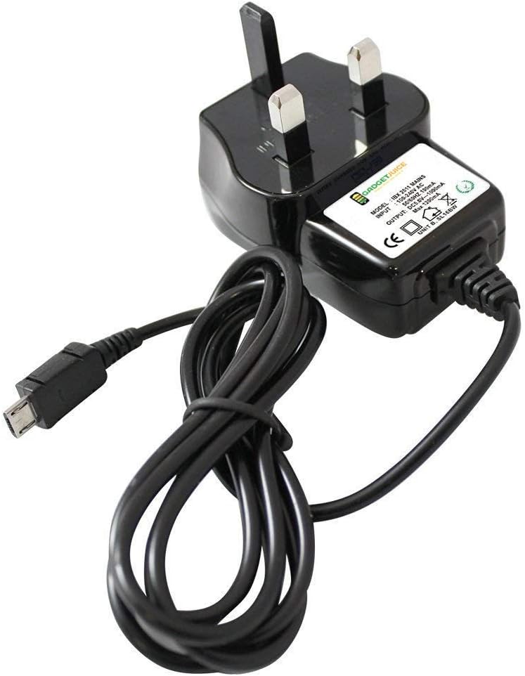 Original LUVCase Amazon Kindle UK 3 Pin Mains / Wall Charger Cable Lead