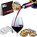 Arcs Wine Pourer Disc Set of 12 - Best Drip Stop Pour Spouts - Thin and Flexible Drop Stopping Disks