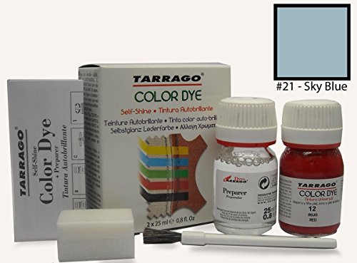 Tarrago Self Shine Color Dye 25ml. Double #21 Sky Blue
